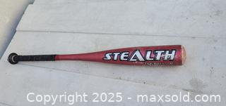 MaxSold Auction: red easton stealth aluminum baseball softball bat  - Rockaway (New Jersey, USA) SELLER MANAGED Downsizing Online Auction - Miami Trail