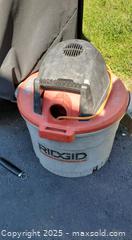 MaxSold Auction: RIDGET WET DRY SHOP VAC W/HOSE - WORKING- AS SHOWN  - Rockaway (New Jersey, USA) SELLER MANAGED Downsizing Online Auction - Miami Trail