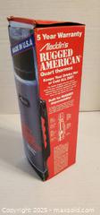 MaxSold Auction: Rugged American Thermos in Box  - Rockaway (New Jersey, USA) SELLER MANAGED Downsizing Online Auction - Miami Trail