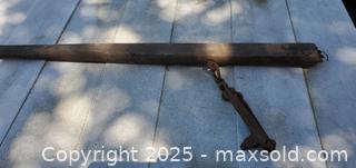 MaxSold Auction: vintage horse carraige rail  - Rockaway (New Jersey, USA) SELLER MANAGED Downsizing Online Auction - Miami Trail