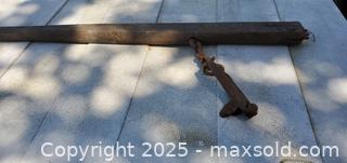 MaxSold Auction: vintage horse carraige rail  - Rockaway (New Jersey, USA) SELLER MANAGED Downsizing Online Auction - Miami Trail