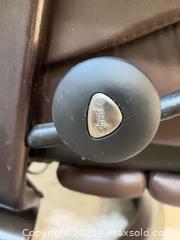 MaxSold Auction: Stressless Ekornes Swivel Recliner, Chestnut Leather - Toronto (Ontario, Canada) SELLER MANAGED Estate Sale Online Auction - Tilson Road