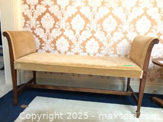 MaxSold Auction: Bench and Table  - Toronto (Ontario, Canada) PARTNER MANAGED Estate Sale Online Auction - Edmund Gate