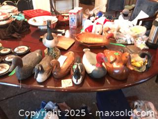 MaxSold Auction: Duck and Geese Decoys and Figurines collaction  - Toronto (Ontario, Canada) PARTNER MANAGED Estate Sale Online Auction - Edmund Gate