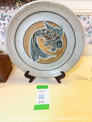 MaxSold Auction: Jack Herman Signed Plate pottery  Located in kitchen Bring packing - Toronto (Ontario, Canada) PARTNER MANAGED Estate Sale Online Auction - Edmund Gate