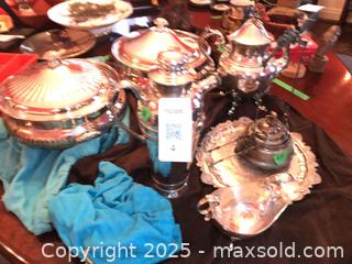 MaxSold Auction: Silver Plated Bowls and Pots  - Toronto (Ontario, Canada) PARTNER MANAGED Estate Sale Online Auction - Edmund Gate