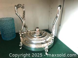 MaxSold Auction: Silver Plated trays and Pots  - Toronto (Ontario, Canada) PARTNER MANAGED Estate Sale Online Auction - Edmund Gate