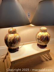 MaxSold Auction: Vintage Asian Porcelain Lamp  - Toronto (Ontario, Canada) PARTNER MANAGED Estate Sale Online Auction - Edmund Gate