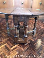 MaxSold Auction: Vintage Drop Leaf Side Table - Toronto (Ontario, Canada) PARTNER MANAGED Estate Sale Online Auction - Edmund Gate