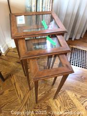 MaxSold Auction: Vintage Nesting Tables  - Toronto (Ontario, Canada) PARTNER MANAGED Estate Sale Online Auction - Edmund Gate
