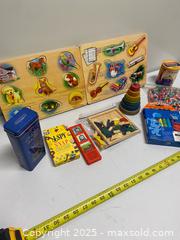 MaxSold Auction: Lot of Children’s Educational Toys and Games - Vancouver (British Columbia, Canada) SELLER MANAGED Reseller Online Auction - East 7th Avenue (STORAGE)              