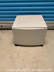 MaxSold Auction: Metal Rolling Cabinet with Shelves and Door - Vancouver (British Columbia, Canada) SELLER MANAGED Reseller Online Auction - East 7th Avenue (STORAGE)              