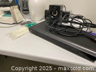 MaxSold Auction: Mixed Electronics and Household Lot – Philips Iron, Sony DVD Player, GE Smart Bulbs &#38; More - Vancouver (British Columbia, Canada) SELLER MANAGED Reseller Online Auction - East 7th Avenue (STORAGE)              