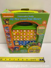 MaxSold Auction: Nickelodeon “My First Smart Pad Library” — Electronic Activity Pad and 8-Book Library - Vancouver (British Columbia, Canada) SELLER MANAGED Reseller Online Auction - East 7th Avenue (STORAGE)              