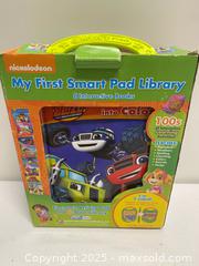MaxSold Auction: Nickelodeon “My First Smart Pad Library” — Electronic Activity Pad and 8-Book Library - Vancouver (British Columbia, Canada) SELLER MANAGED Reseller Online Auction - East 7th Avenue (STORAGE)              