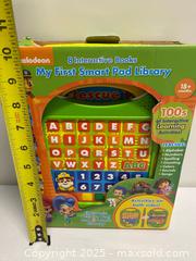 MaxSold Auction: Nickelodeon “My First Smart Pad Library” — Electronic Activity Pad and 8-Book Library - Vancouver (British Columbia, Canada) SELLER MANAGED Reseller Online Auction - East 7th Avenue (STORAGE)              