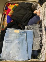 MaxSold Auction: Suitcase with Women’s Clothing – Bluenotes, Wax Jean, Forever 21 – Suitcase Damaged - Vancouver (British Columbia, Canada) SELLER MANAGED Reseller Online Auction - East 7th Avenue (STORAGE)              