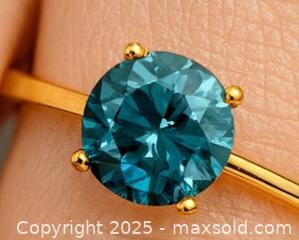 MaxSold Auction: Certified 10K(1.3g)Blue Lab Diamond(0.6) - Toronto (Ontario, Canada) PARTNER MANAGED Downsizing Online Auction - Queen Street East