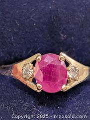 MaxSold Auction: Certified 10K(1.3g)Ruby(0.5)Dia(0.10) - Toronto (Ontario, Canada) PARTNER MANAGED Downsizing Online Auction - Queen Street East