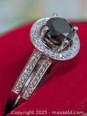 MaxSold Auction: Silver(4.9g)Black Diamond(1.2ct)CZ - Toronto (Ontario, Canada) PARTNER MANAGED Downsizing Online Auction - Queen Street East