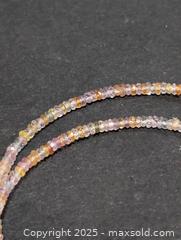 MaxSold Auction: Silver(7.10g)MultiColorSapphire Necklace - Toronto (Ontario, Canada) PARTNER MANAGED Downsizing Online Auction - Queen Street East