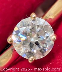 MaxSold Auction: 10K(2.98g) Moissanite(1ct)Ring,size 5.5 - Toronto (Ontario, Canada) PARTNER MANAGED Downsizing Online Auction - Queen Street East