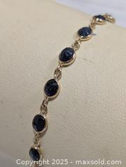 MaxSold Auction: 10K(3.41g) Sapphire(8.70ct)Bracelet,7&#34; - Toronto (Ontario, Canada) PARTNER MANAGED Downsizing Online Auction - Queen Street East