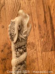 MaxSold Auction: Decorative Japanese-style Katana with Scabbard and Carved Dragon Tsuka A - Ottawa (Ontario, Canada) Moving Online Auction - Trelawny Private