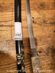 MaxSold Auction: Decorative Katana with Dragon-Carved Ivory-Look Handle A - Ottawa (Ontario, Canada) Moving Online Auction - Trelawny Private