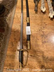 MaxSold Auction: Dress/Ceremonial Cavalry Officer Sword with Scabbard A - Ottawa (Ontario, Canada) Moving Online Auction - Trelawny Private