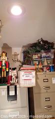MaxSold Auction: Lot: Mixed Christmas Decorations with Nutcrackers &#38; Boxed Tree - Ottawa (Ontario, Canada) Moving Online Auction - Trelawny Private