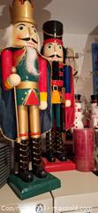 MaxSold Auction: Lot: Mixed Christmas Decorations with Nutcrackers &#38; Boxed Tree - Ottawa (Ontario, Canada) Moving Online Auction - Trelawny Private