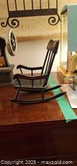 MaxSold Auction: Lot of 3 Miniatures: 2 Singer Toy Sewing Machines &#38; Rocking Chair B - Ottawa (Ontario, Canada) Moving Online Auction - Trelawny Private