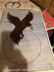 MaxSold Auction: Lot of 4 Framed &#38; Unframed Original Paintings/Prints — Birds, Abstract A - Ottawa (Ontario, Canada) Moving Online Auction - Trelawny Private