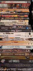 MaxSold Auction: Lot of 60+ DVDs - Action, Drama, Historical, Documentary, Thrillers A - Ottawa (Ontario, Canada) Moving Online Auction - Trelawny Private