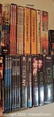MaxSold Auction: Lot of TV Series DVD Box Sets — CSI, PSI Factor, The Borgias &#38; More B - Ottawa (Ontario, Canada) Moving Online Auction - Trelawny Private