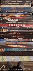 MaxSold Auction: Mixed Lot of Approximately 50 DVDs — Action, Horror, Fantasy A - Ottawa (Ontario, Canada) Moving Online Auction - Trelawny Private