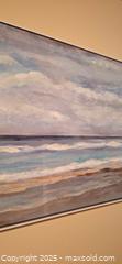 MaxSold Auction: Signed Seascape Beach Painting on Canvas A - Ottawa (Ontario, Canada) Moving Online Auction - Trelawny Private