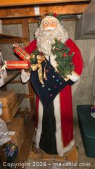 MaxSold Auction: 6' Santa Figure with Garland & Lights B - Ottawa (Gloucester)(Ontario, Canada) PARTNER MANAGED Moving Online Auction - Southpark Drive
