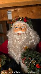 MaxSold Auction: 6' Santa Figure with Garland & Lights B - Ottawa (Gloucester)(Ontario, Canada) PARTNER MANAGED Moving Online Auction - Southpark Drive