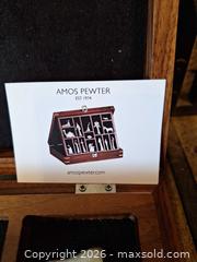 MaxSold Auction: Amos Pewter 16-Piece Nativity Set with Wood Box A - Ottawa (Gloucester)(Ontario, Canada) PARTNER MANAGED Moving Online Auction - Southpark Drive