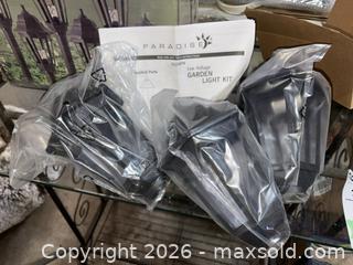 MaxSold Auction: Black Garden Light Kit A - Ottawa (Gloucester)(Ontario, Canada) PARTNER MANAGED Moving Online Auction - Southpark Drive