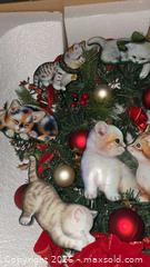 MaxSold Auction: Bradford Exchange 'Always in Bloom' Kitten Illuminated Wreath  A - Ottawa (Gloucester)(Ontario, Canada) PARTNER MANAGED Moving Online Auction - Southpark Drive