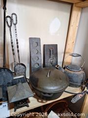 MaxSold Auction: Cast iron Dutch oven and kettle, medium (2–5 qt) B - Ottawa (Gloucester)(Ontario, Canada) PARTNER MANAGED Moving Online Auction - Southpark Drive