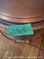 MaxSold Auction: Copper-Finish Metal Bucket and Large Oval Tub A - Ottawa (Gloucester)(Ontario, Canada) PARTNER MANAGED Moving Online Auction - Southpark Drive