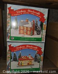 MaxSold Auction: Dickens Winterville Porcelain Lighted Christmas Village Set  B - Ottawa (Gloucester)(Ontario, Canada) PARTNER MANAGED Moving Online Auction - Southpark Drive