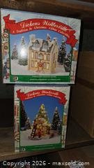 MaxSold Auction: Dickens Winterville Porcelain Lighted Christmas Village Set  B - Ottawa (Gloucester)(Ontario, Canada) PARTNER MANAGED Moving Online Auction - Southpark Drive