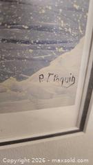 MaxSold Auction: Framed Print by P.T. Paquin, Limited Edition 361/450  A - Ottawa (Gloucester)(Ontario, Canada) PARTNER MANAGED Moving Online Auction - Southpark Drive