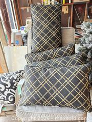 MaxSold Auction: Outdoor patio chair set with multiple cushions B - Ottawa (Gloucester)(Ontario, Canada) PARTNER MANAGED Moving Online Auction - Southpark Drive