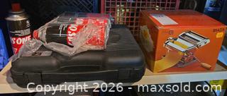 MaxSold Auction: Pasta Roller & EZ Cook Butane Stove  A - Ottawa (Gloucester)(Ontario, Canada) PARTNER MANAGED Moving Online Auction - Southpark Drive